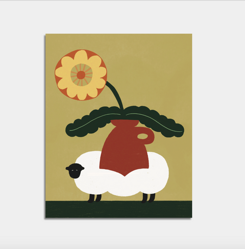 Sheep Print