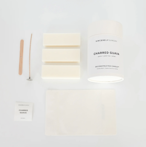 Charred Guava Deconstructed Candle