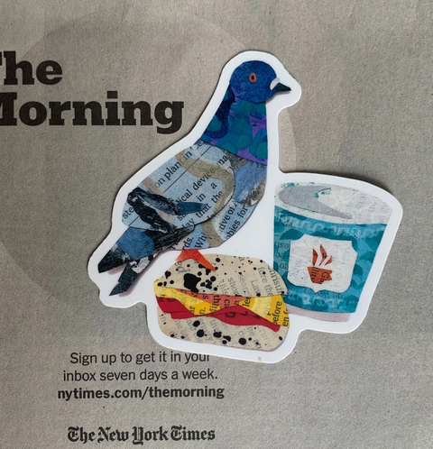 BEC Pigeon Sticker