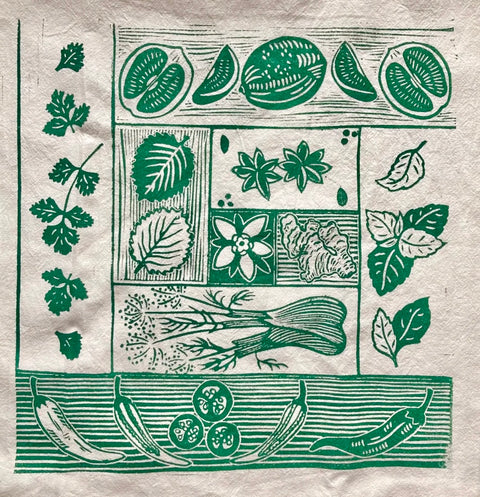 Flavor Town Tea Towel
