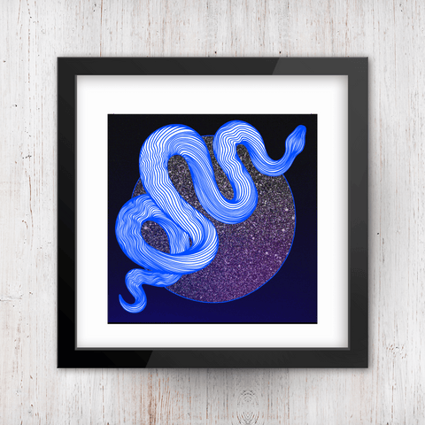 Blue No. 2 Print - The WonderMart