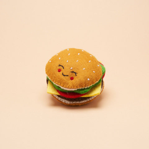 Burger Dog Toy - The WonderMart