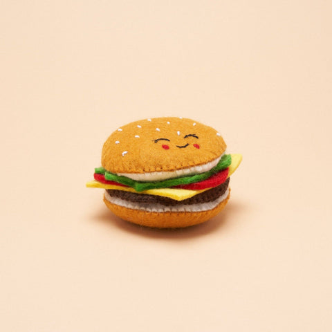 Burger Dog Toy - The WonderMart