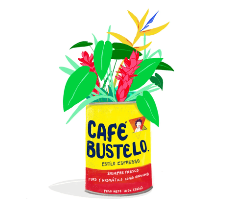 Bustelo Con Flores Art Print - The WonderMart