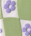Checker Flower Hair Clip - The WonderMart