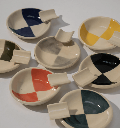 Checkerboard Ashtray - The WonderMart