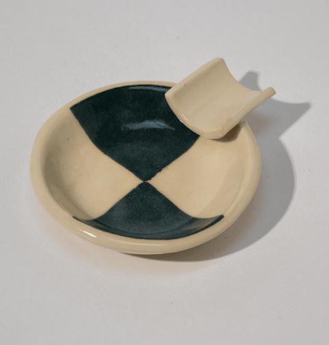 Checkerboard Ashtray - The WonderMart