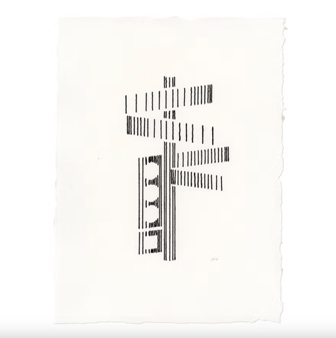 City Street Sign Fiber Artwork - The WonderMart