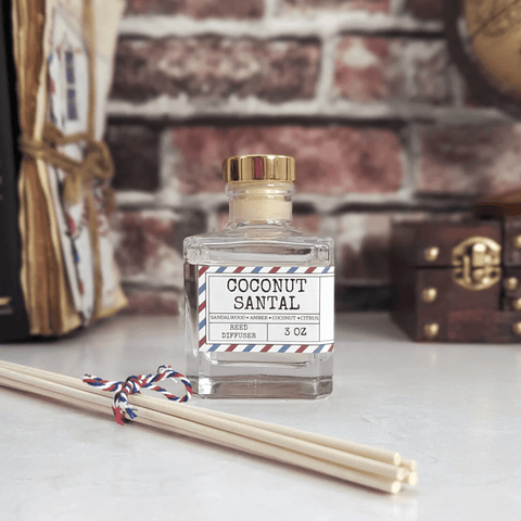Coconut Santal Reed Diffuser - The WonderMart