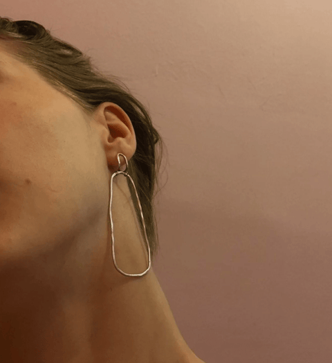 Delicata Earrings, Brass - The WonderMart