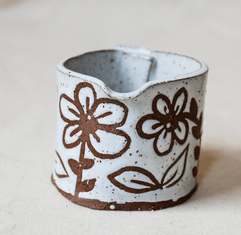 Farmhouse Floral Mini Pitcher - The WonderMart