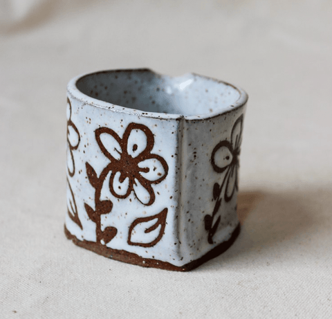 Farmhouse Floral Mini Pitcher - The WonderMart