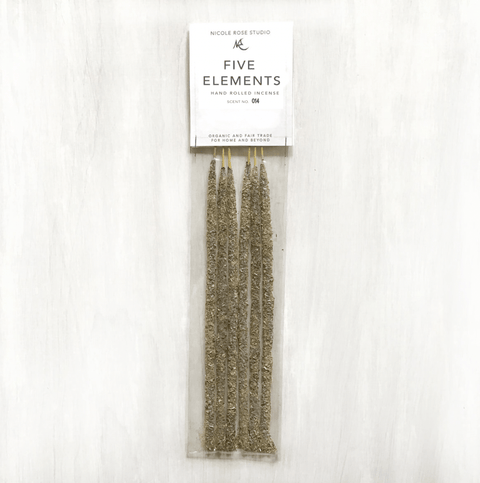 Five Elements Hand Rolled Incense - The WonderMart