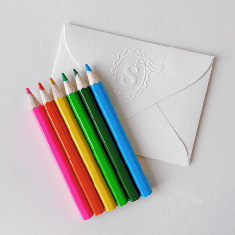 FLORA Color Me Postcards - The WonderMart