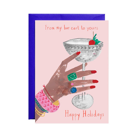 From My Bar Cart to Yours Card - The WonderMart