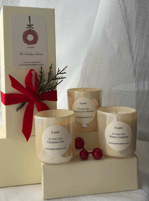 Holiday Trio Candle Gift Set - The WonderMart