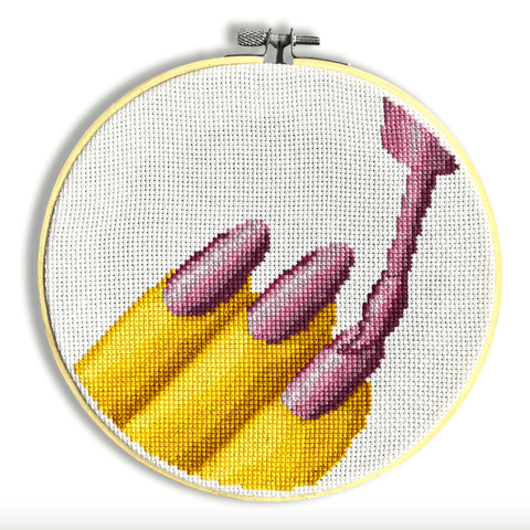 Is She...? Cross Stitch Kit - The WonderMart