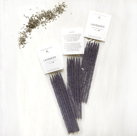 Lavender Hand Rolled Incense - The WonderMart
