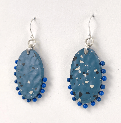 Lea Earrings (Blue) - The WonderMart