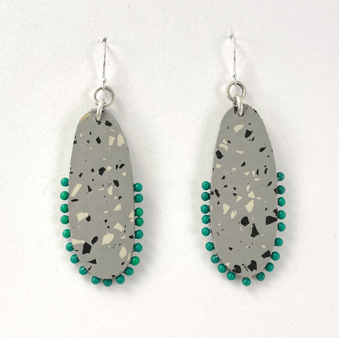 Lea Earrings (Grey) - The WonderMart