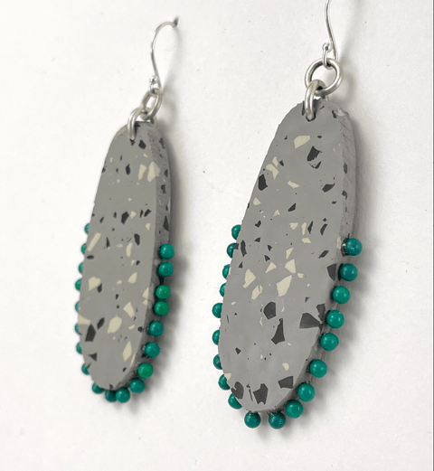 Lea Earrings (Grey) - The WonderMart