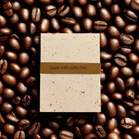 Mini Recycled Coffee Confetti Notebook - The WonderMart