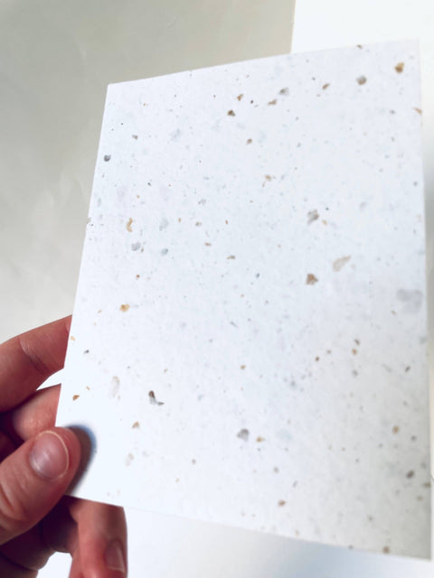 Mini Recycled Coffee Confetti Notebook - The WonderMart