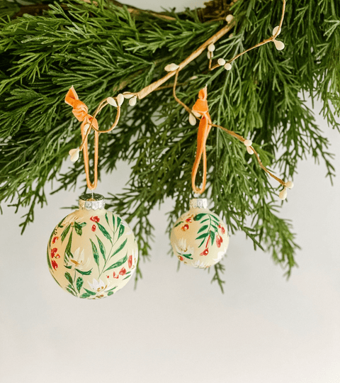 Modern Christmas Hand Painted Ornament - The WonderMart