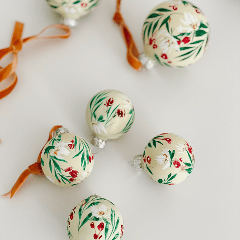 Modern Christmas Hand Painted Ornament - The WonderMart