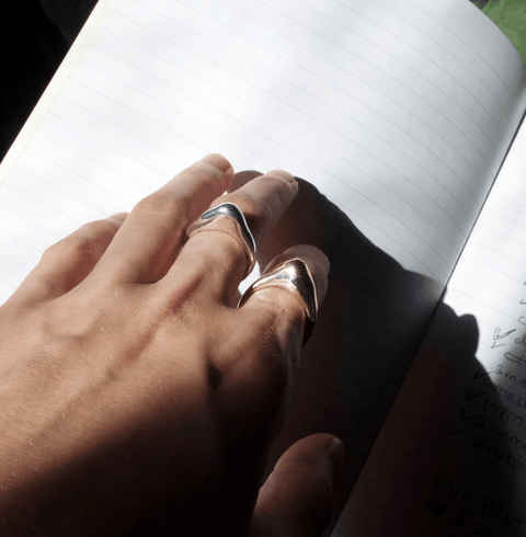 Molten Ring, Brass - The WonderMart