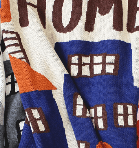 Nice Neighborhood Throw Blanket - The WonderMart