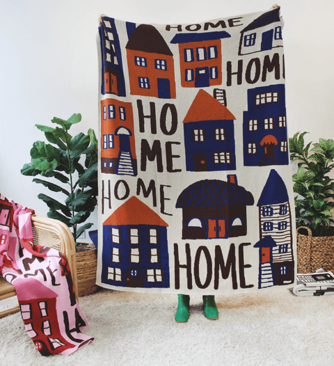 Nice Neighborhood Throw Blanket - The WonderMart