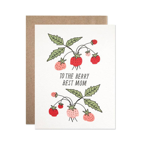 Berry Best Mom Card