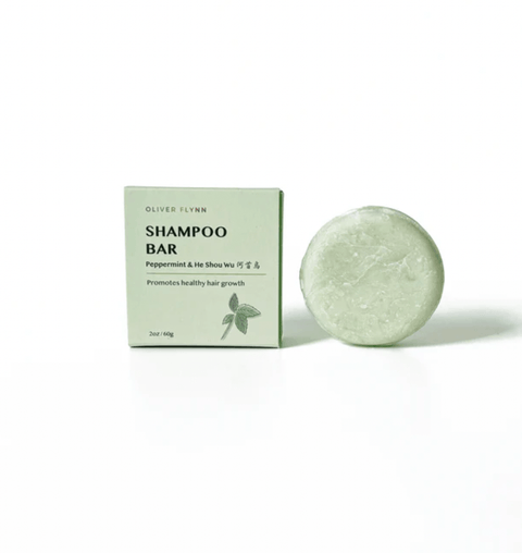 Peppermint & He Shou Wu Shampoo Bar - The WonderMart