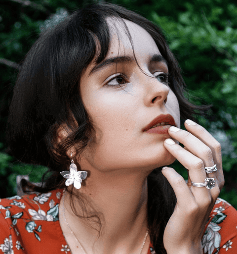 Petals Earrings - The WonderMart