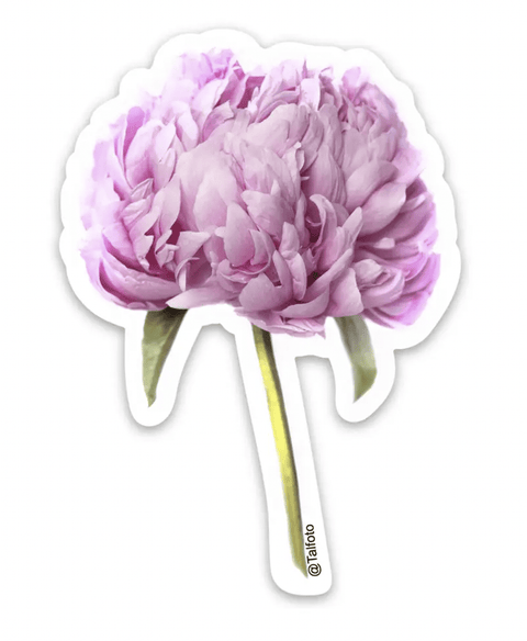 Pink Peony Sticker - The WonderMart