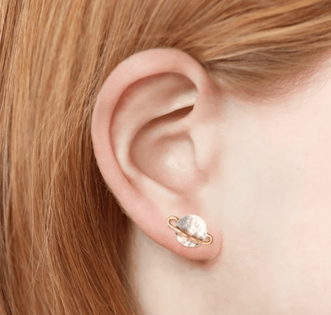 Saturn Earrings - The WonderMart