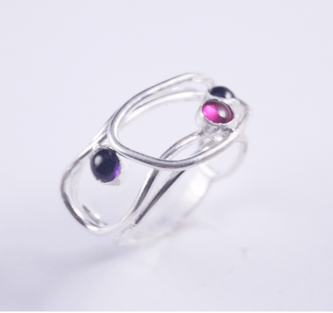 Scribble Ring (Reds No. 1) - The WonderMart