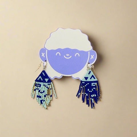 Secret Shapes Beaded Earrings - The WonderMart