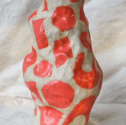 Shapes Vase in Mango - The WonderMart