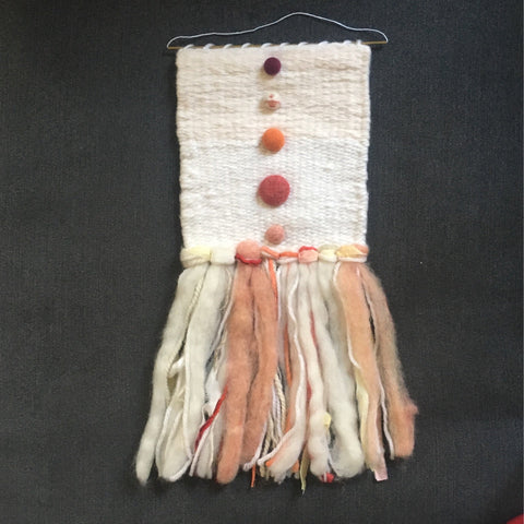 Small Warm Shapes Weaving - The WonderMart