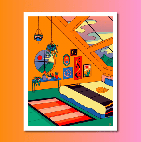 Snoozin' Print - The WonderMart
