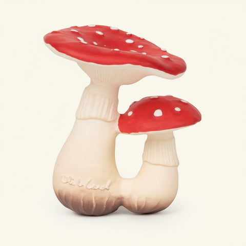 Spot the Mushroom Teether Toy - The WonderMart