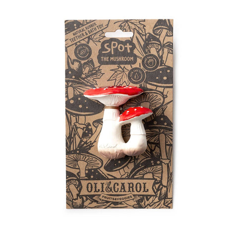 Spot the Mushroom Teether Toy - The WonderMart