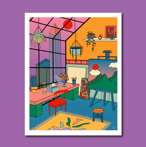 Sunset Studio Print - The WonderMart