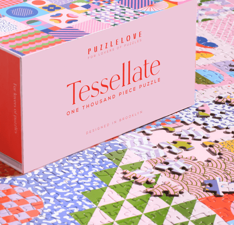TESSELLATE 1000 Piece Puzzle - The WonderMart