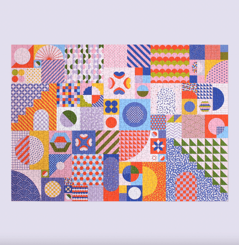 TESSELLATE 1000 Piece Puzzle - The WonderMart