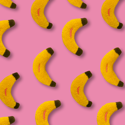 Tufted Banana Wall Hanging - The WonderMart