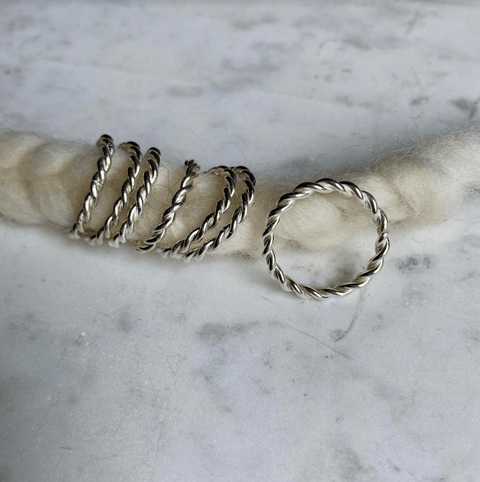Twisty Rope Ring - The WonderMart