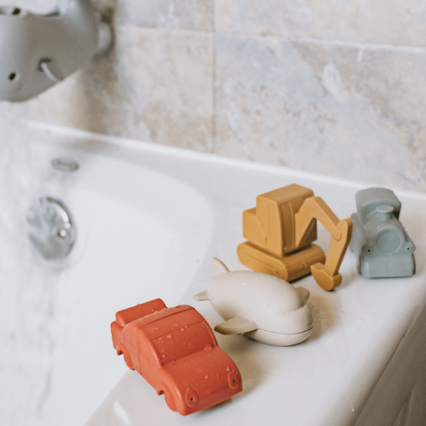 Vehicle Bath Toy Set - The WonderMart